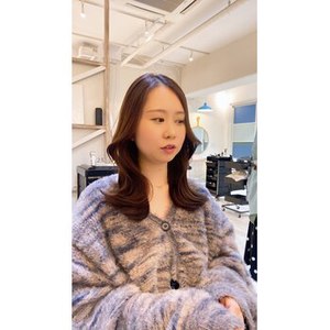 『ショート美容師が切る韓国風くびれミディアム』