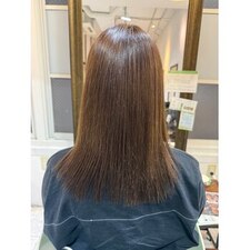 縮毛矯正or酸性ストレート当てるのオススメです！