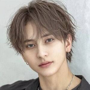 メンズにも人気！シースルーバングで抜け感をプラス