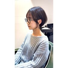 『大人ぽ可愛い、ショートボブ』