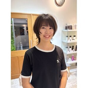 『カジュアルに可愛いショートウルフ』